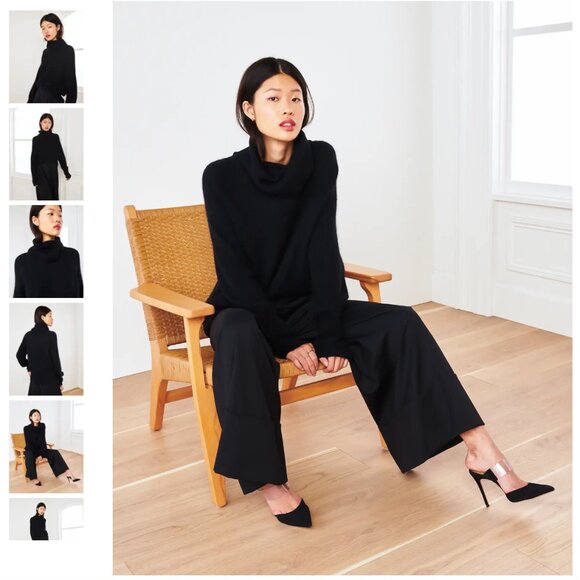 Quince Baby Alpaca-Wool Turtleneck - Large - Picture 5 of 5